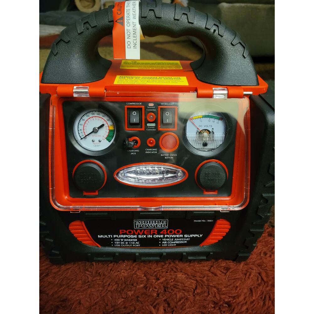 Mobile Power 400  6 in 1 Power Supply